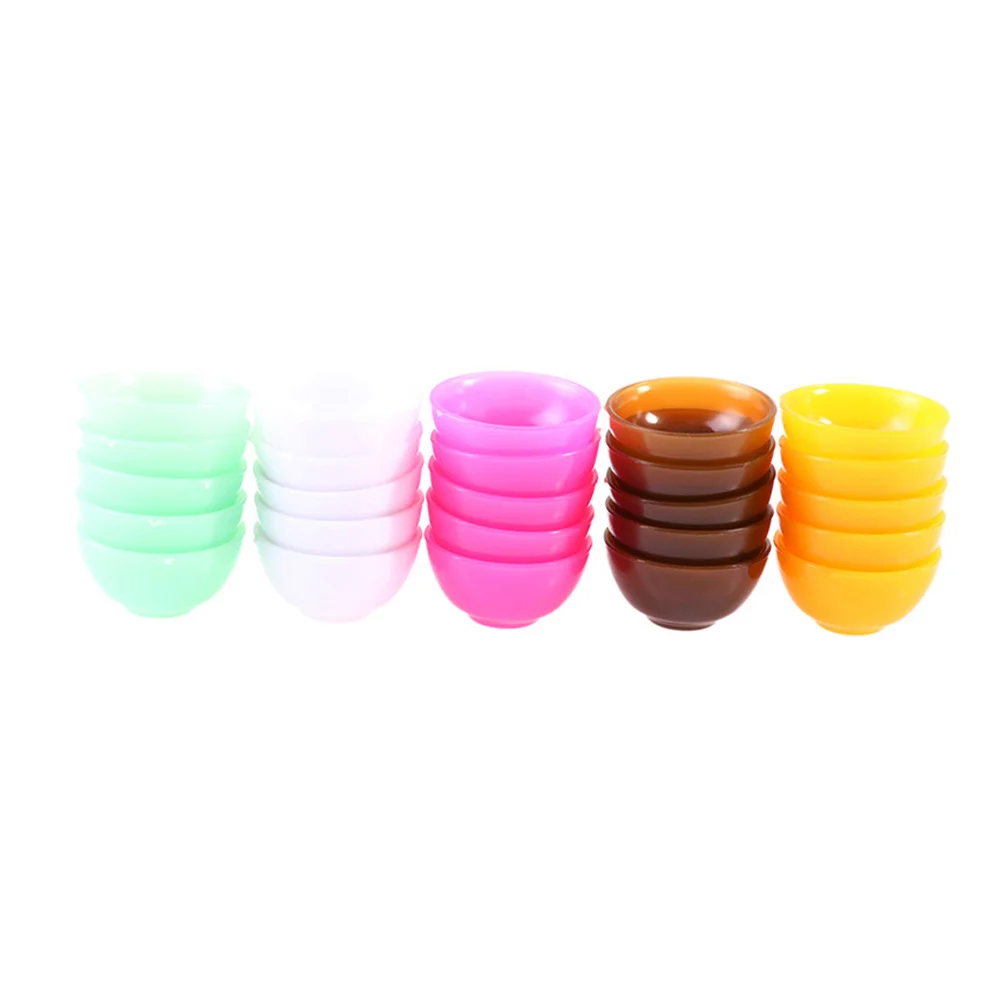 25 Pcs Mini Bowls for Crafts House Miniatures Kids Toy Child Children’s Toys