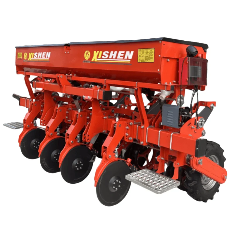 【Hot】【Hot】Xishen 4 Row PLC Controlled No-Till Seeder with Gearbox Fertilization & Sowing Farm Use 30-180hp 1 Year Warranty
