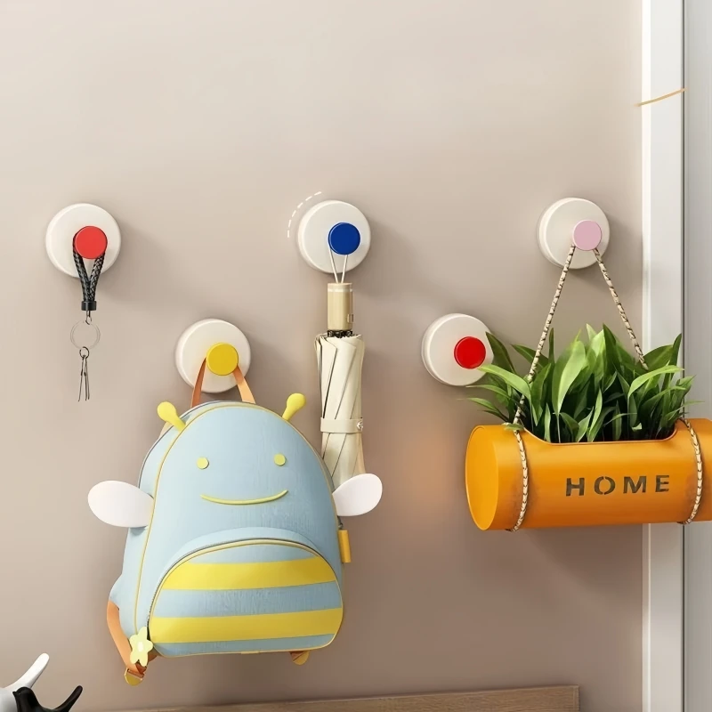  Dopamin-Saughaken ohne Bohren, abnehmbare Handtuchhaken für Badezimmer, Küche, Heimdekoration, starker Halt für Fensterglas – Detail 6