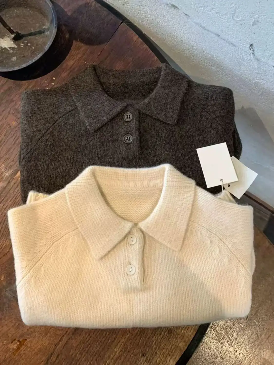 Boys Sweater Autumn Winter New Old Money Style Knit Polo Shirt Thick Warm Base Layer Tops For Toddler Girls Kids Clothing