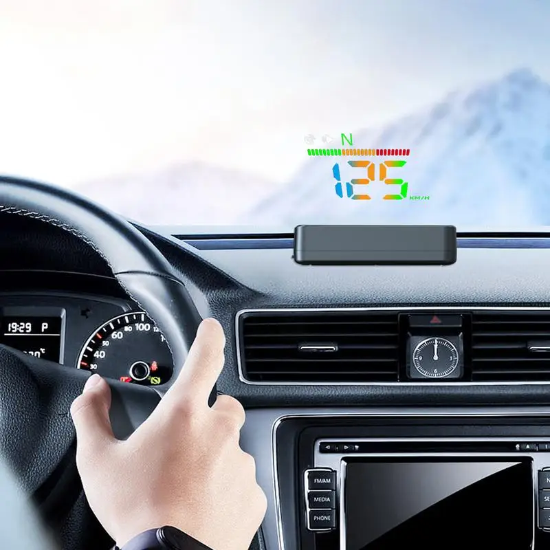Car Hud Hud Speedometer Windshield Projector Display For Car Automotive Accessories Mph Speed Meter Multifunction For Vehicles