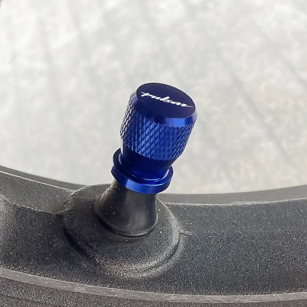 New For Bajaj Pulsar 200 NS/200 RS/200 AS 200RS 200NS 200AS Accessories CNC Aluminum Wheel Tyre Valve Cap Dust Cover Motorcycle