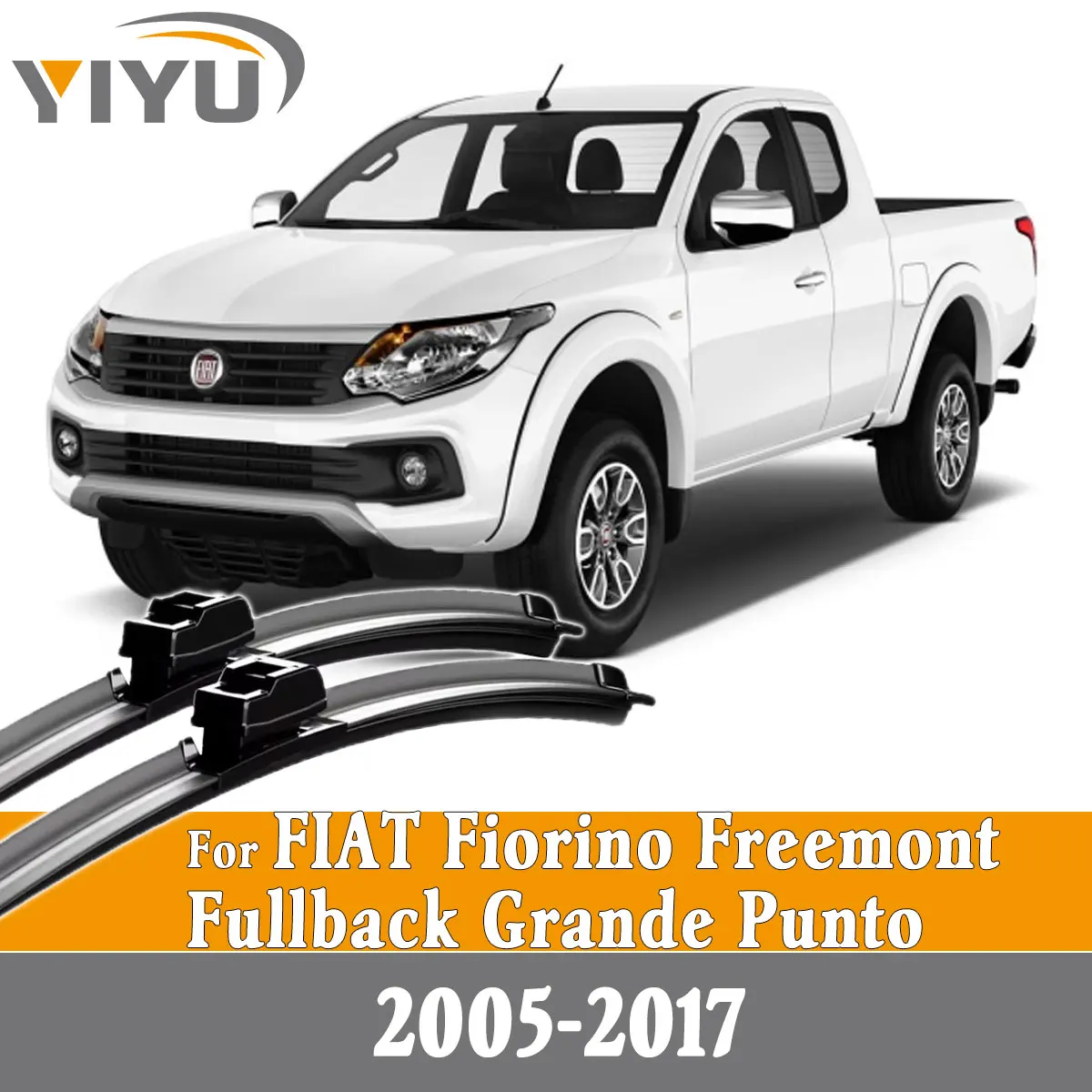 Auto-Frontscheibenwischer für FIAT Fiorino Freemont Fullback Grande Punto 2005-2017 Windschutzscheibenbürsten