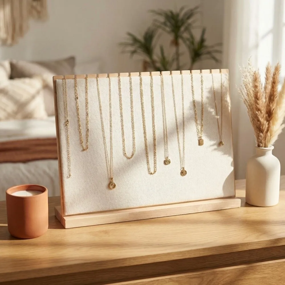 

Элегантная съемная подставка для украшений, многофункциональная устойчивая витрина, профессиональный подвесной держатель для кулонов, для демонстрации витрине