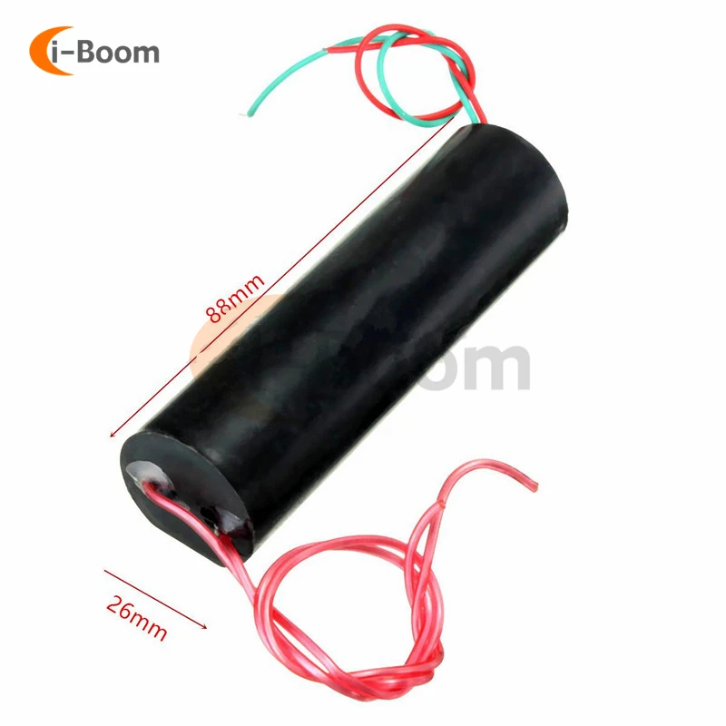 1000KV 1000000V Boost Step Up High Voltage Pulse Inverter Arc Generator Ignition Coil Module DC 3.7-6V 800KV-1000KV Transformer