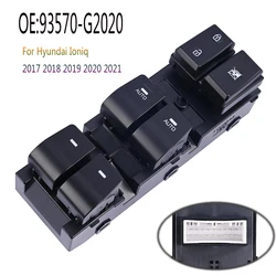 Car Accessories For Hyundai Ioniq 2017 2018 2019 2020 2021 Electric Power Master Window Switch Button 93570-G2020 93570-G20204X