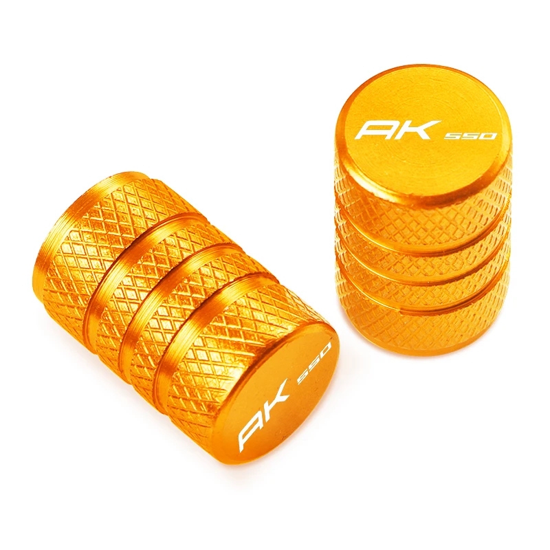 2ชิ้นสำหรับ KYMCO AK 550 2017 2019 2020 2018-2024อุปกรณ์เสริมรถจักรยานยนต์อลูมิเนียมฝาครอบก้านวาล์วยางล้อของยานพาหนะ