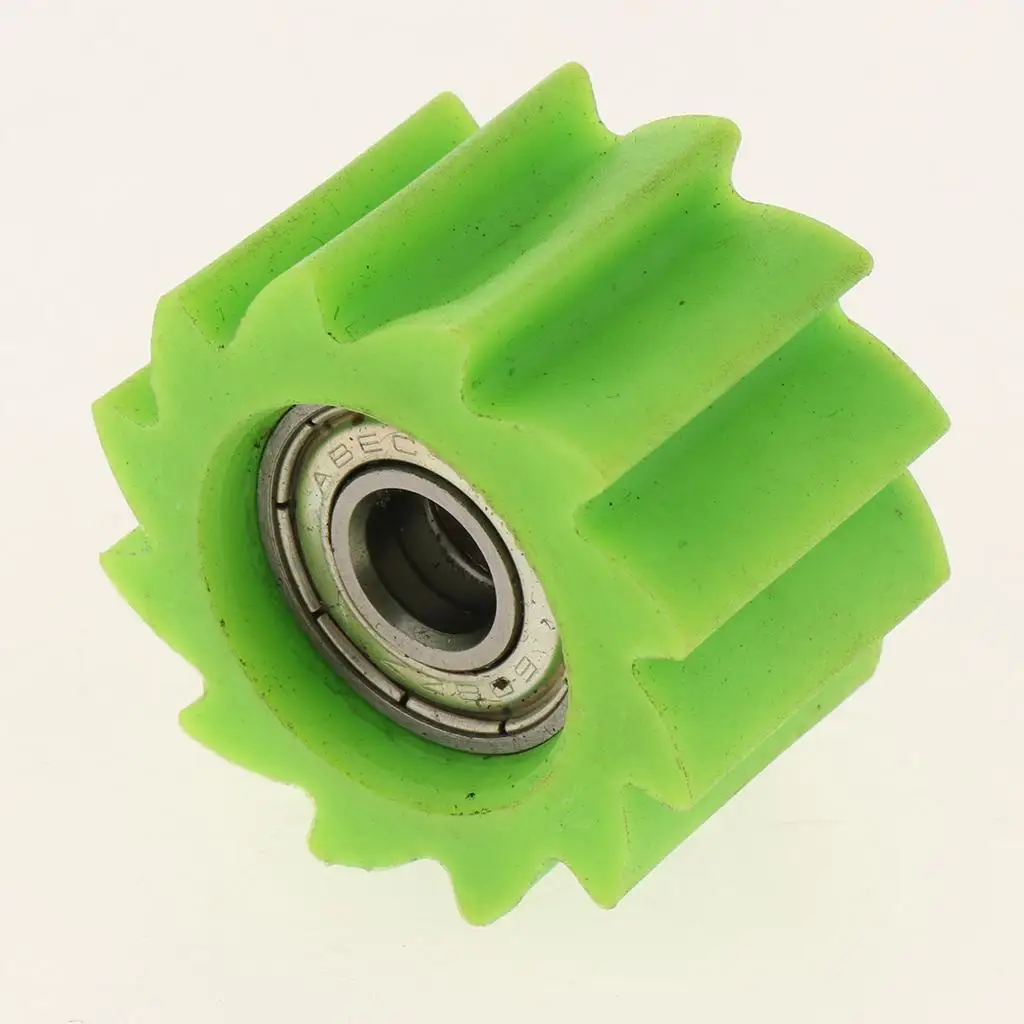 Chain Roller Guide Tensioner Idler Green Chain Protector Motorcycle Accessories for Kawasaki KX250F KX450F Rear Wheel Protection