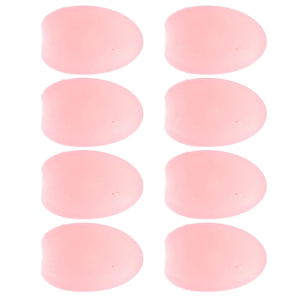 8 Peças de Capas de Silicone para Pincéis de Lábios, Protetores Multifuncionais contra Poeira para Secagem Fácil e Manutenção da Forma, Solução de Armazenamento para Pincéis de Maquiagem