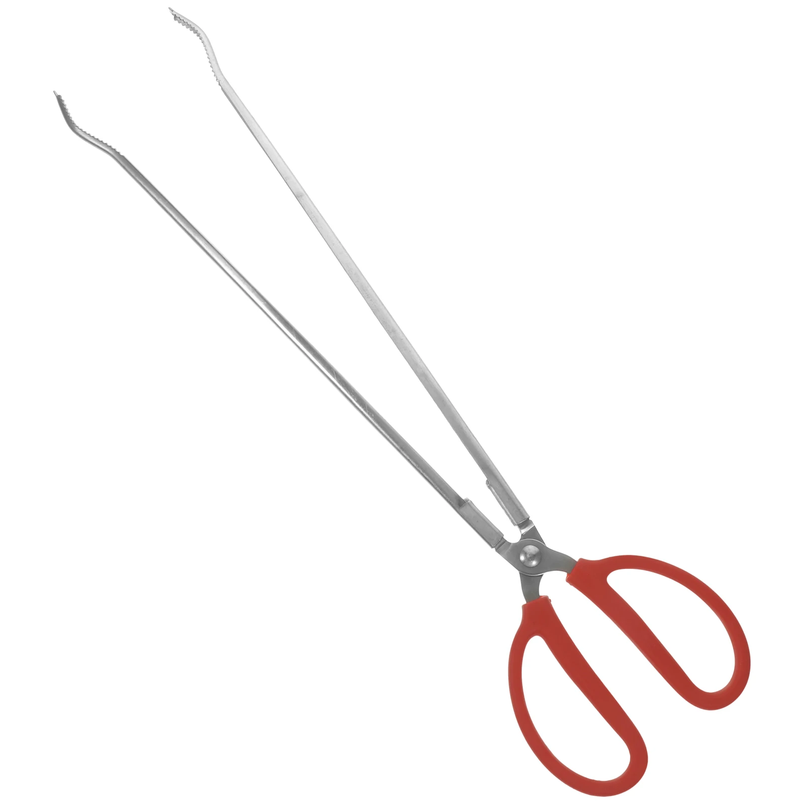 

Crab Clip Serrated Design Clamp Clamp Durable Loach Tong Trash Tool Stainless Steel Beach Park Cleaning Practical