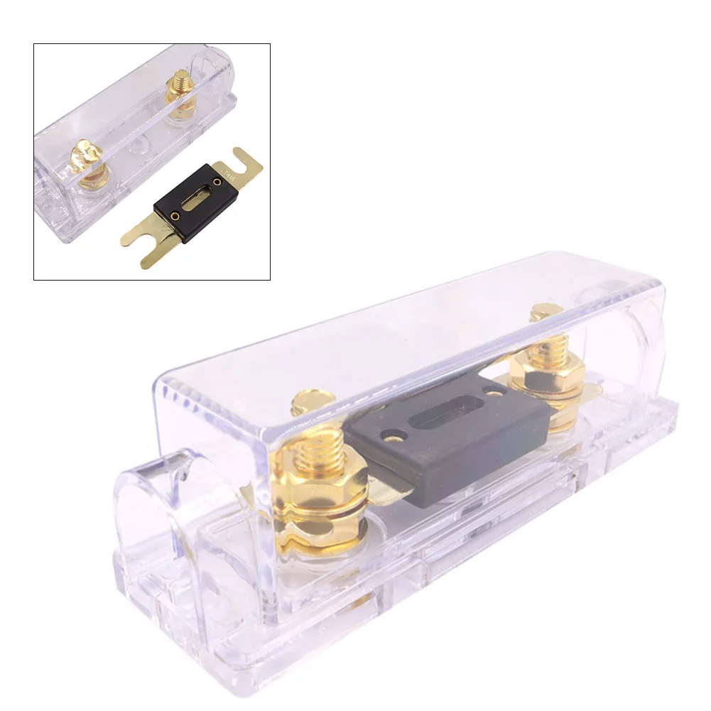 2Pcs 100A/200A Fuse Holder With Fuses For Audio And Video Systems For Car Repair Automotive Fuse Holders Car Accessories