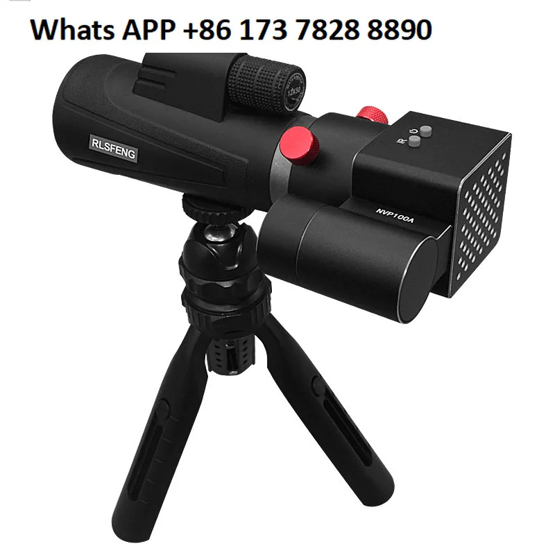 

Outdoor Products NVP100A Day and Night Observation All Black 350 Meter Telescope Digital Infrared, Night Vision, Sight