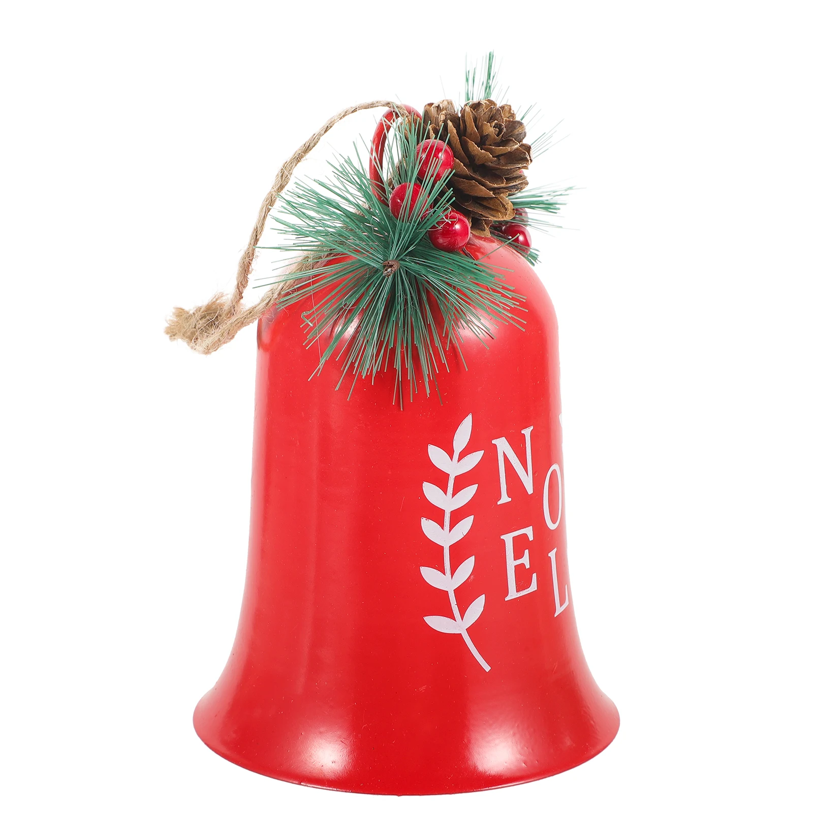 

Christmas Ornaments Bell Pendant Window Pendants Small Bells Decorations Red Hanging from Ceiling Man