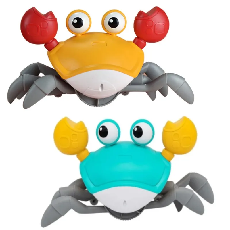 2026 Hot Dancing Crab Run Away Toy for Babies Crawling Interactive Escape Crabs Baby Birthday Thanksgiving Christmas Gift
