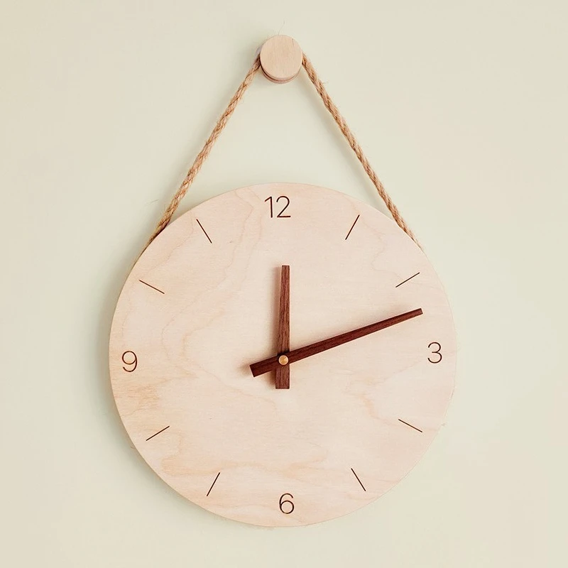 Designer Sling Wall Clock | Silent Decorative Home Clock for Living Room & Study, Modern Minimalist Art Piece, Perfect Gift