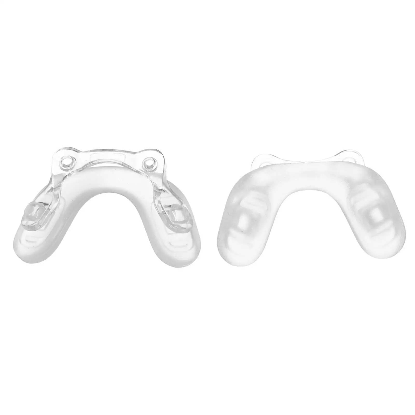 

2 Pcs Silicone Nose Pads Child Glasses Anti Replacement Durable Saddle Design Eyeglass