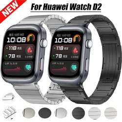 For Huawei Watch D2 Titanium Metal Bracelet Business Correa For Huawei Watch D2 Strap Stainless Steel Wristband Replaceable Band