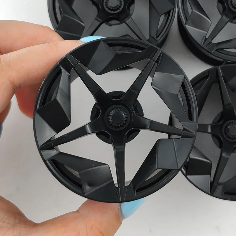 GULY – bloc de construction de moyeu de roue, accessoires, moyeu plaqué noir, Compatible MOC LEGO échelle 1:8, voiture technique, cadeaux de noël et d'anniversaire