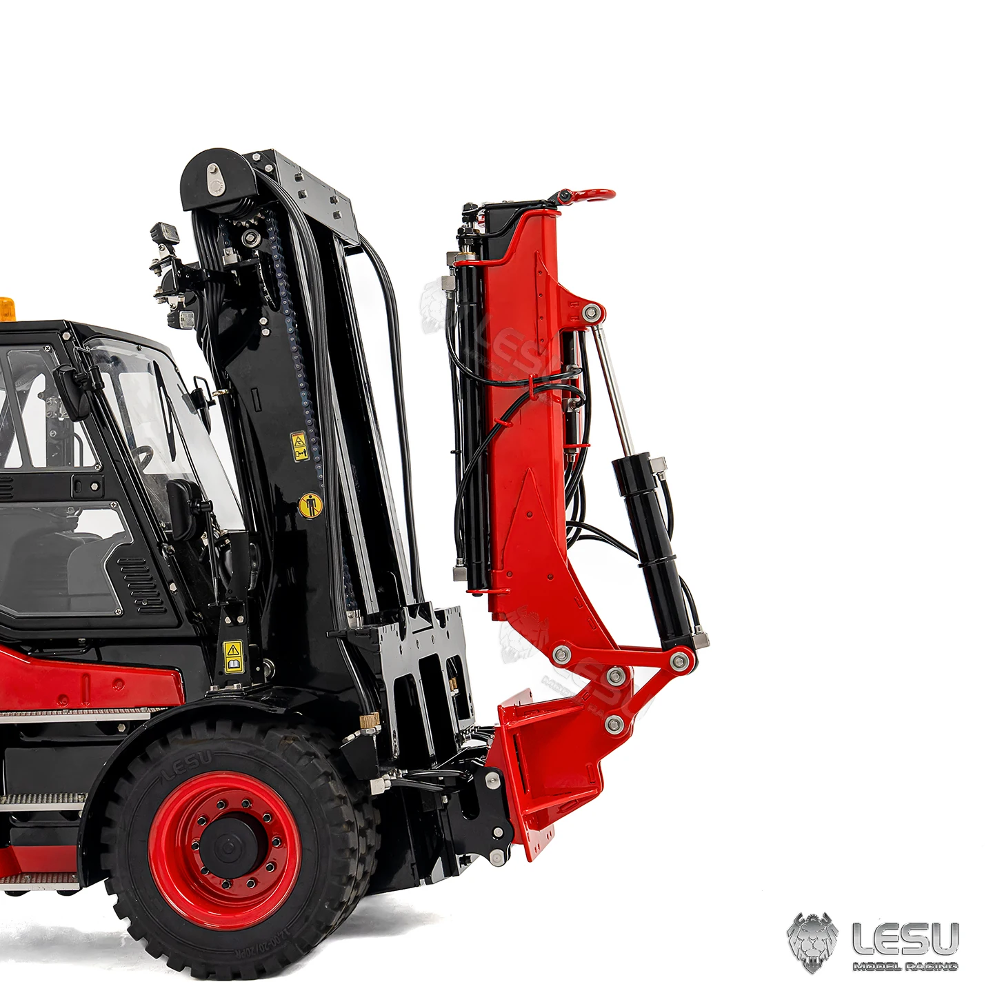 

LESU 1/14 LD160S RC Forklift Fly Jib Arm Crane Spare Part for Toys RC Hydraulic Forklift Truck Cars Vehicle