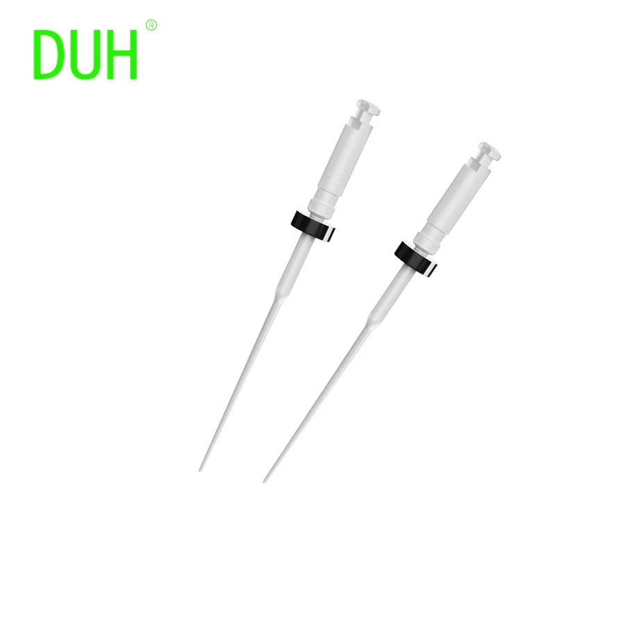 Dental Plastic Rotary Finishing Files 25mm 04 Taper Endo Files Used for Clean the canal more efficiently