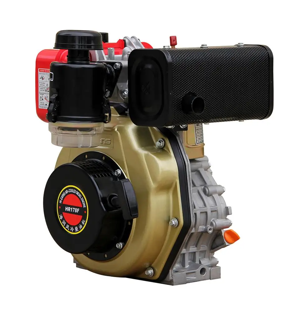 178FS Single Cylinder diesel Engine Small Tractor 1800RPM Air-cooled diesel Engine