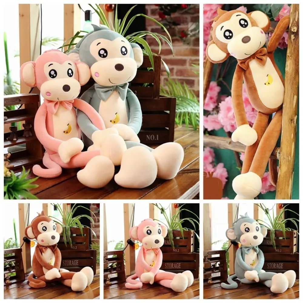 

Comfortable PP Cotton Monkey Plush Toy Monkey 40-55cm Monkey Stuffed Animal Doll Cartoon Fluffy Monkey Plush Doll Children Toys