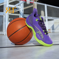 361 Degrees Team Joker Men Basketball Shoes Combat Rebound Anti-slip Wear-resistant CQT-QU!K Stable High-top Sneakers 572511105