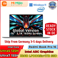 Xiaomi laptop Redmi Book Pro 16 2024 ARC Graphics  Intel Core Ultra5/Ultra7 32G 1TB SSD 16\