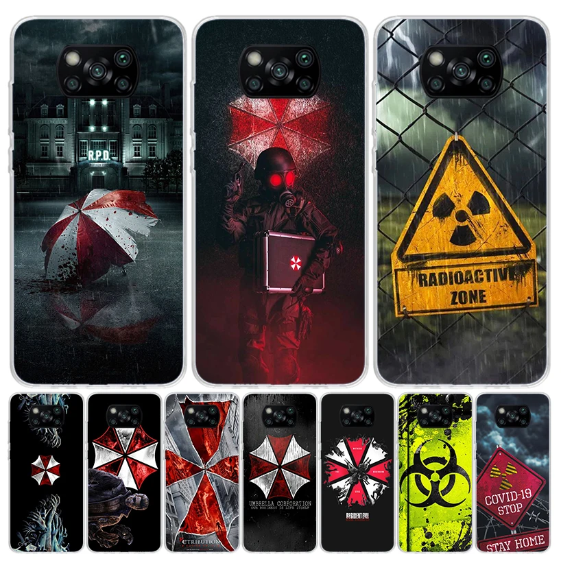 Funda de paraguas en forma de funda de teléfono para Xiaomi Redmi Note 10 9 9S 8 8T 7 5 Pro Mi 12T 11T 10T 9T 12 11 Lite A3 A2 Trend Fundas Mi 1