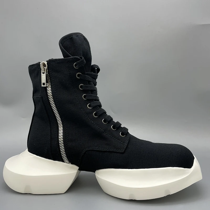 

2022ss R0 Original Shoes Luxury Thick Bottom Horseshoe Casual Mens Canvas Sneaker DRK Boots Retro Board SHDW Trend Shoes