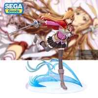 SEGA Original Genuine 21cm Sword Art Online Yuki Asuna PVC Anime Action Figure Collection Hobbies Model Toys Gifts for Kids Fans