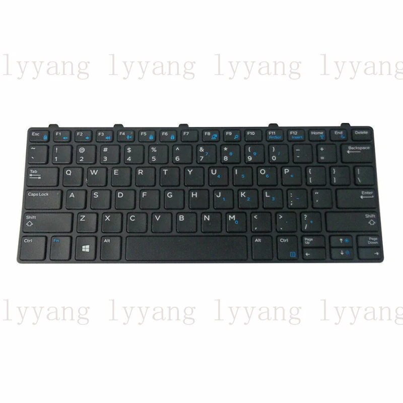 

f 343NN For Dell Latitude 3380 Laptop Non-Backlit US Keyboard 0343NN