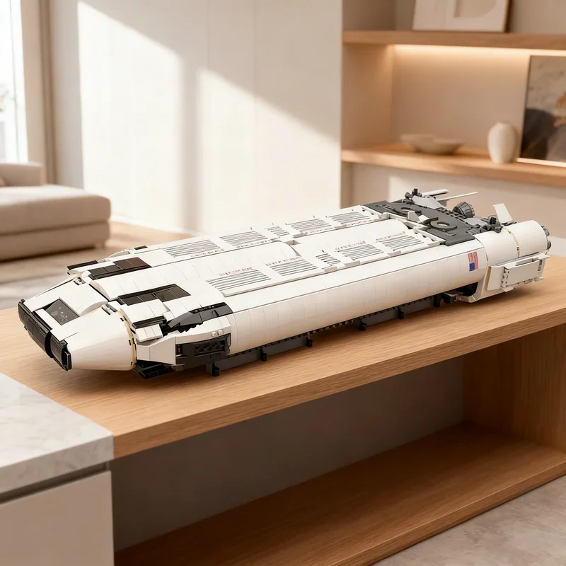 

2985pcs MOC Heavy Lift Ship Space Model Building Blocks Construction Christmas Gifts Toy Creative DIY Idea Education Kids Toys