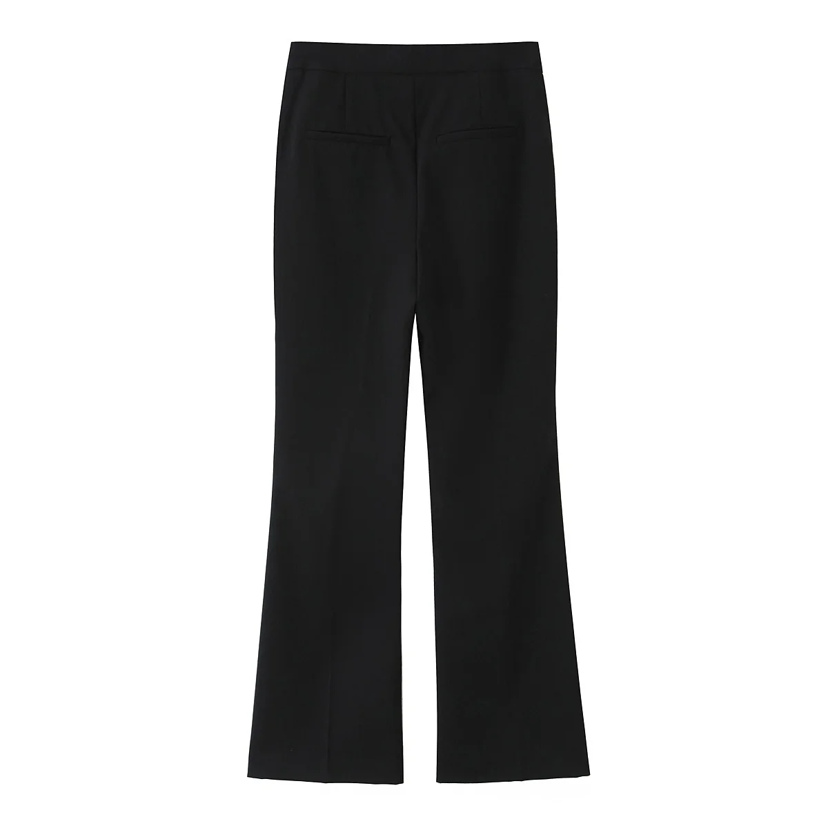 Women's Bell-Bottoms Trousers Spring Autumn Pants Office Lady Solid Color Trendy Flared Trousers