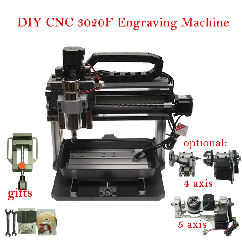 

Engraving Machine DIY CNC 3020F CNC Router Engraving Drilling And Milling Machine