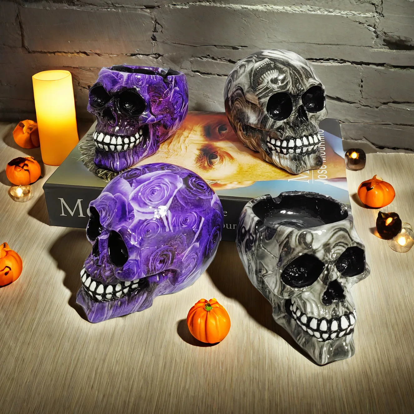 

Американский Хэллоуин, новые изделия из смолы, искусственное украшение, оформление для рабочего стола, подарок