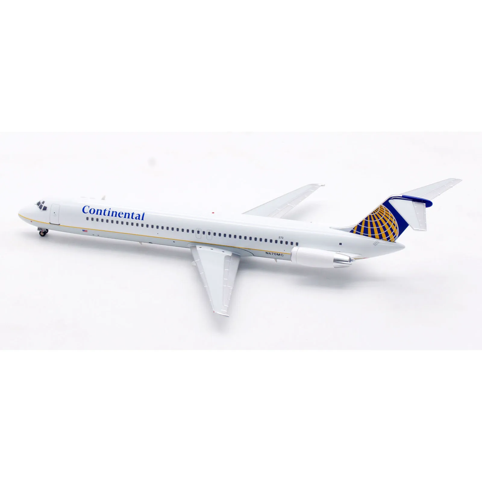 Avión coleccionable de aleación IF951CO0724, modelo de avión Jet N670MC, regalo INFLIGHT 1:200 CONTINENT McDONNELL Douglas DC-9-51