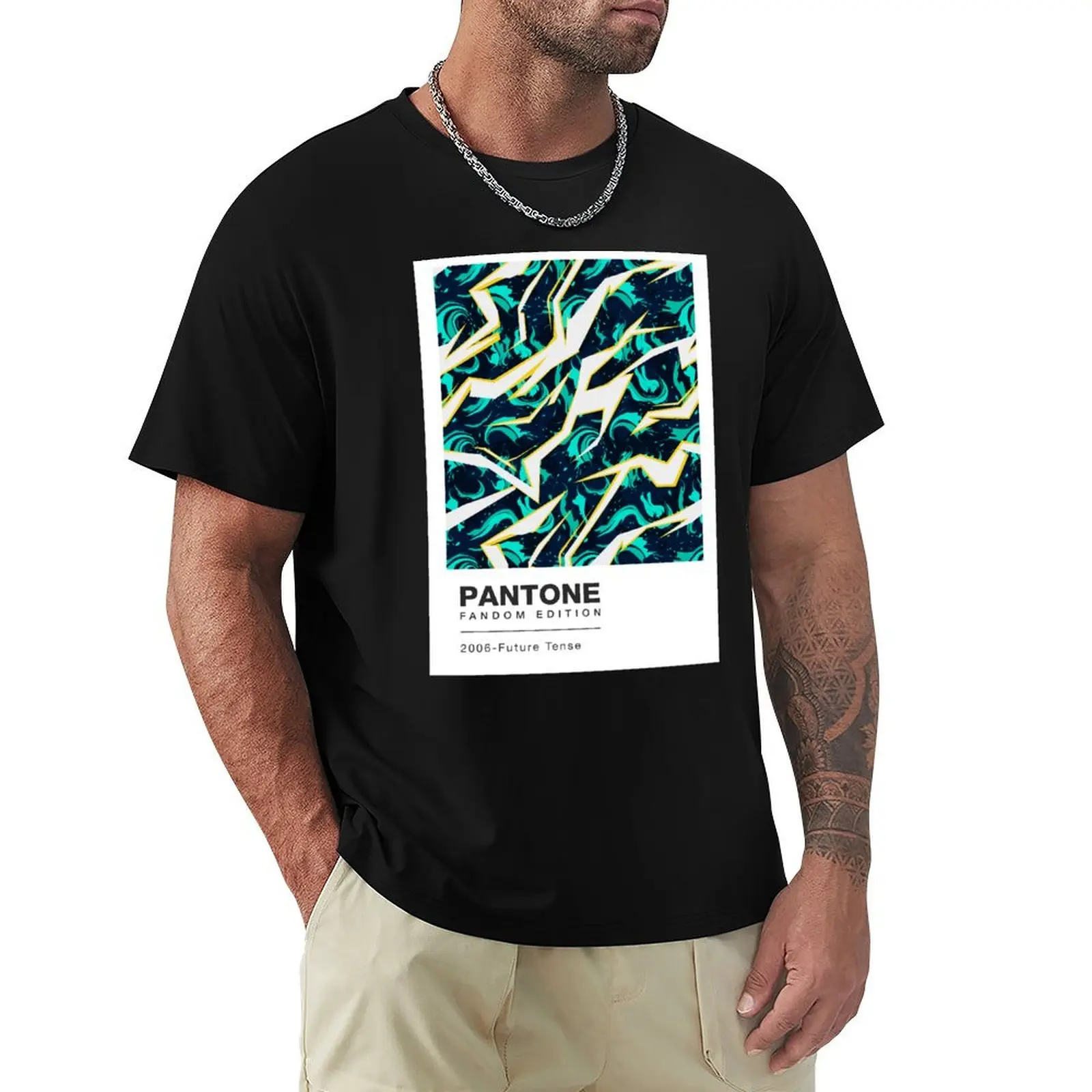 Pantone Color - Future Tense T-Shirt Retro Style Print Casual Top