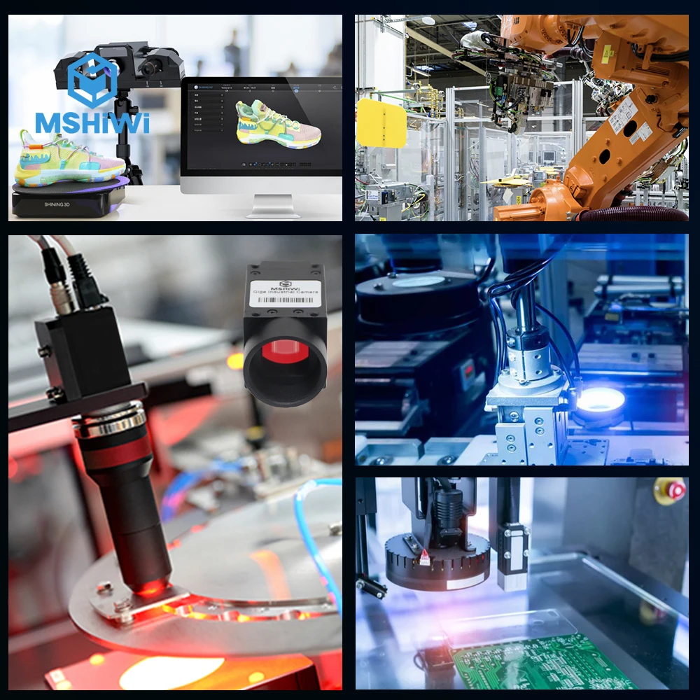 1.3MP Machine Vision Industrial Cameras for Image Processing Vision cameras with USB 2.0 HDMI GigE Interface 1280*1024@240FPS