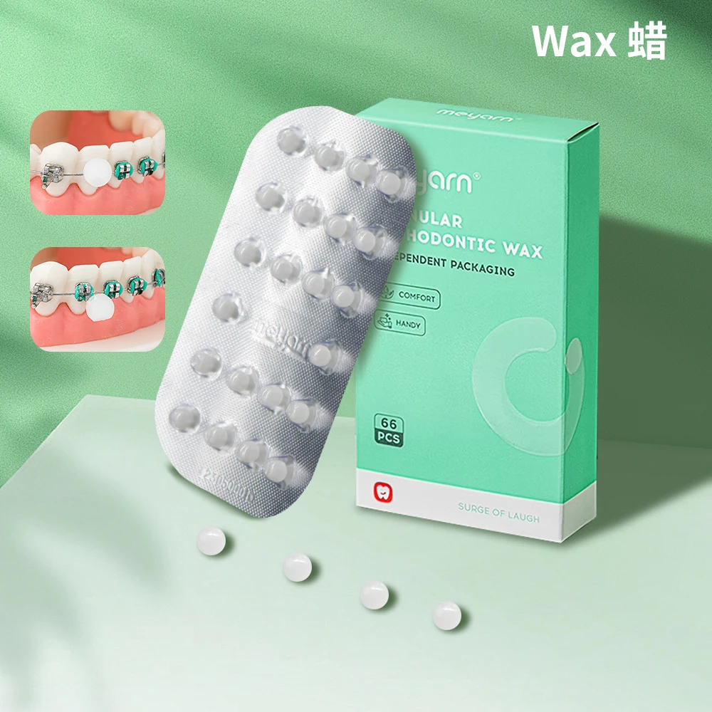 Food Grade Soft Orthodontic Braces Wax Portable Travel Boxed Original Taste