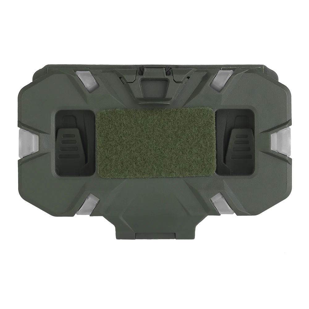 Pochette Tactique MOLLE Pour Téléphone Portable - Compatible Gilet Airsoft, Ceinture Combat - Multicam, Ranger Green, Noir