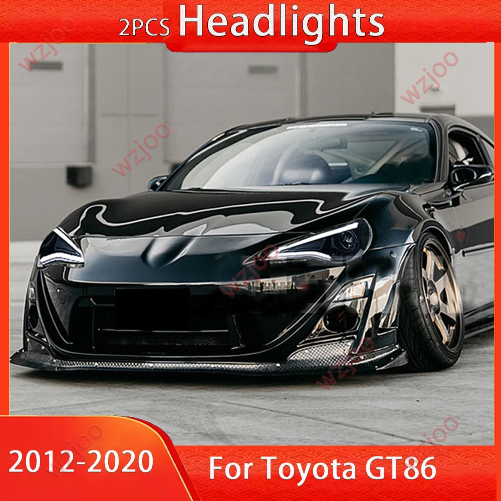 

Автомобильные фары для Subaru BRZ, фары 2012-2020 для Toyota FT86 GT86, светодиодные фары DRL, сигнал Hid, биксеноновые автоаксессуары