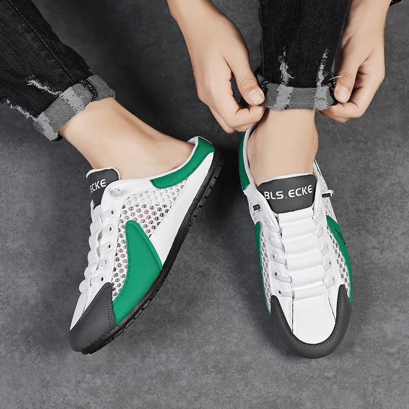 Brand Protection 2026 Neue Herren Leichte Rutschfeste Atmungsaktive Verschleißfeste Lauf- und Sportschuhe Modische Vielseitige Freizeitschuhe – Detail 5