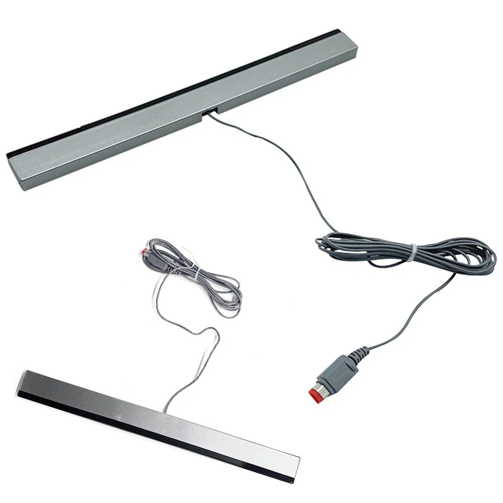 Wired Motion Sensor Receiver with Extension Cord Wired Motion Sensor Bar Wired Remote Sensor Bar for Wii Wii U Console