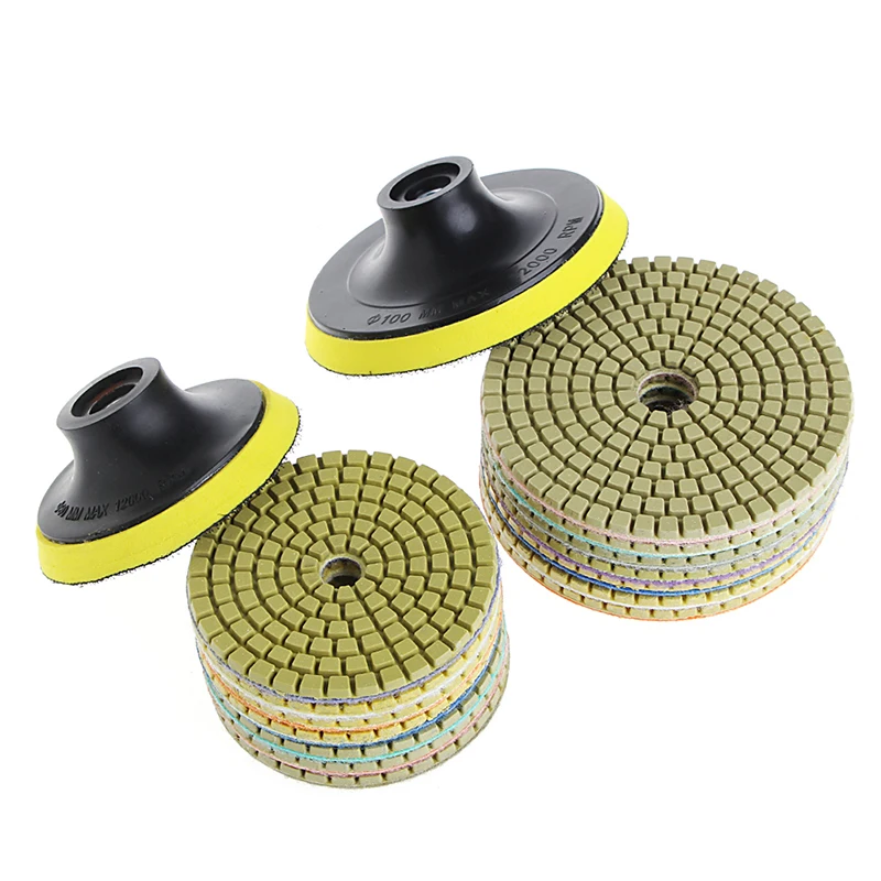 8 cái Tuổi thọ cao hơn Đá mài Đĩa tân trang  Đĩa mài kim cương mềm M4YD