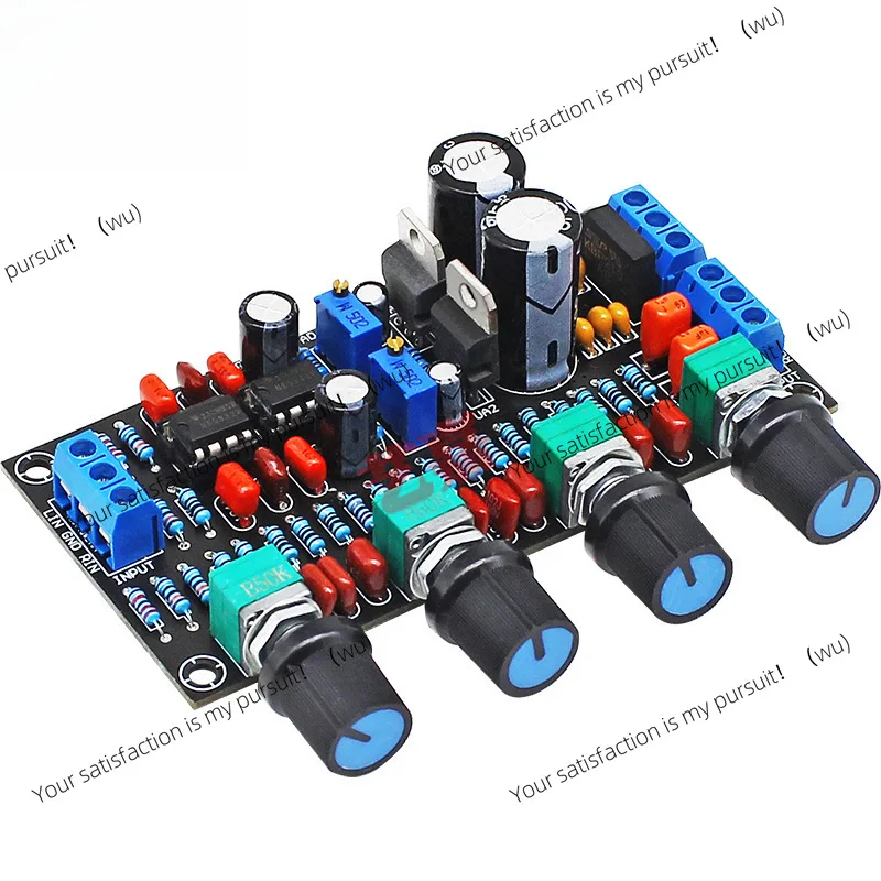 

HIFI audiophile NE5532 pre-amplifier tone board high pre-stage board DIY power amplifier pre-module