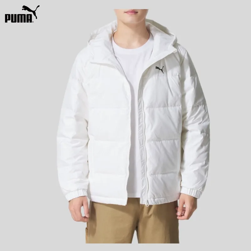 Puma Windproof Outdoor Warm Duck Down Hooded Down Jacket Classic Men's Jacket 692811-02