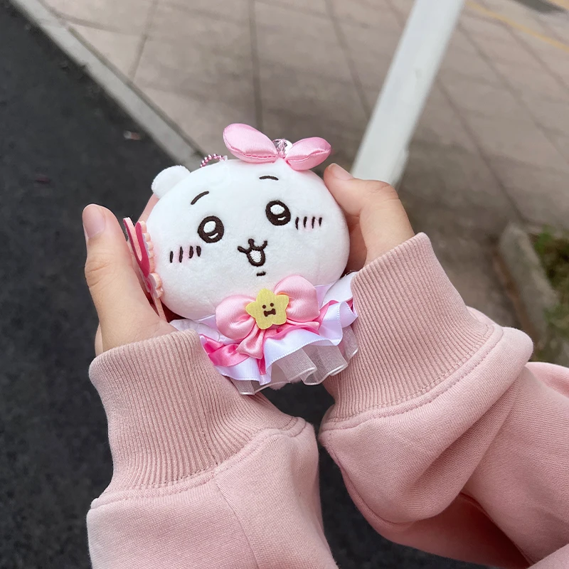 Cartoon Chiikawa Magical Girl Usagi Hachiware Plush Pendant Dolls Backpack Pendant Cute Gifts