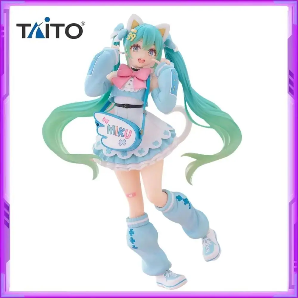 オリジナルタイトーファッションピアプロボーカロイド初音ミク-pvc-アニメフィギュアアクションフィギュアモデルおもちゃ
