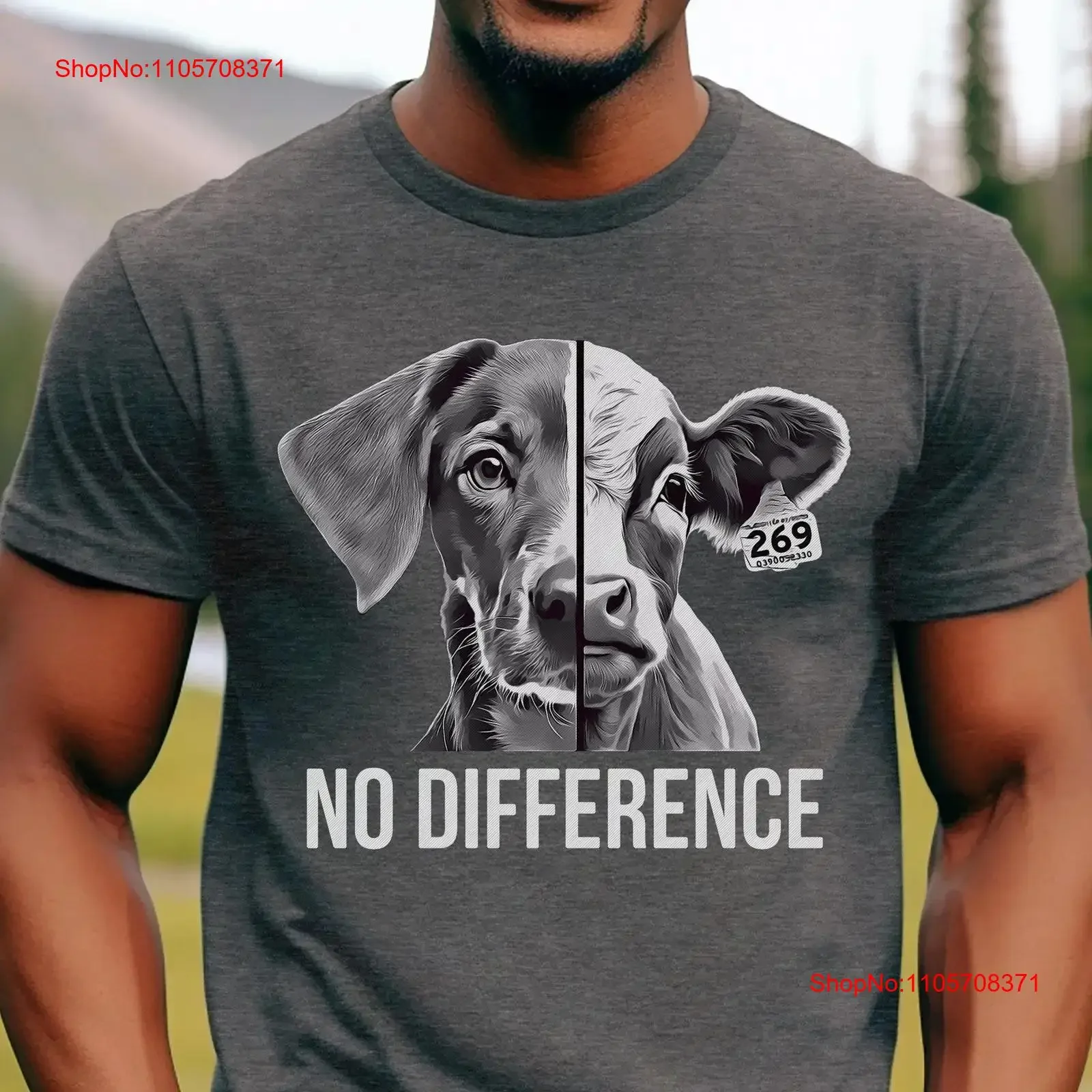 T-shirt végétalien Activist No Difference, libération des animaux, activisme, droits des animaux, vintage, délavé, unisexe, mode